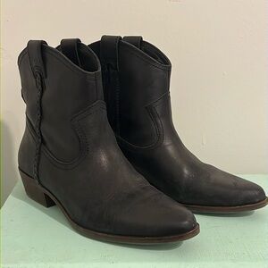 Lucky Brand Ankle Cowboy Boots